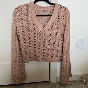 V neck sweater